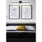 Z-Lite Liam Vanity, 1-Light, 32 In.W x 3 In.L x 5 In.H, Matte Black/Frosted 1009-32W-MB-LED - alternate 2